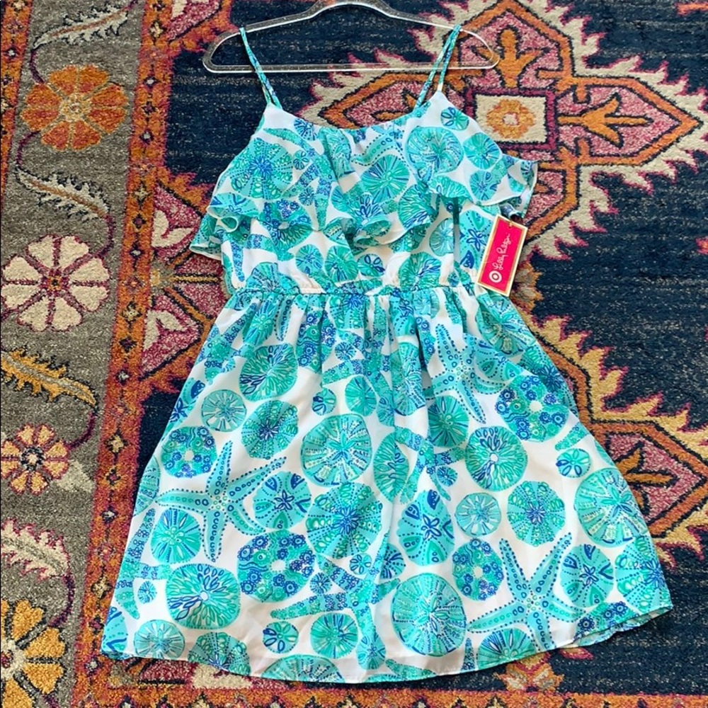 {Lilly Pulitzer x Target} Sea Urchin Flounce Dress